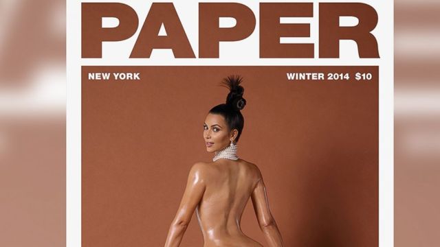 Kim Kardashian, 'Paper' Magazine 2014